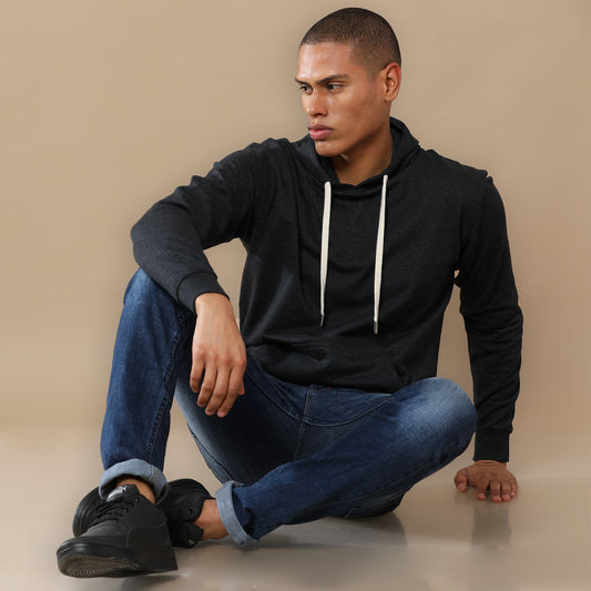 Charcoal Melange - Classic Hoodies