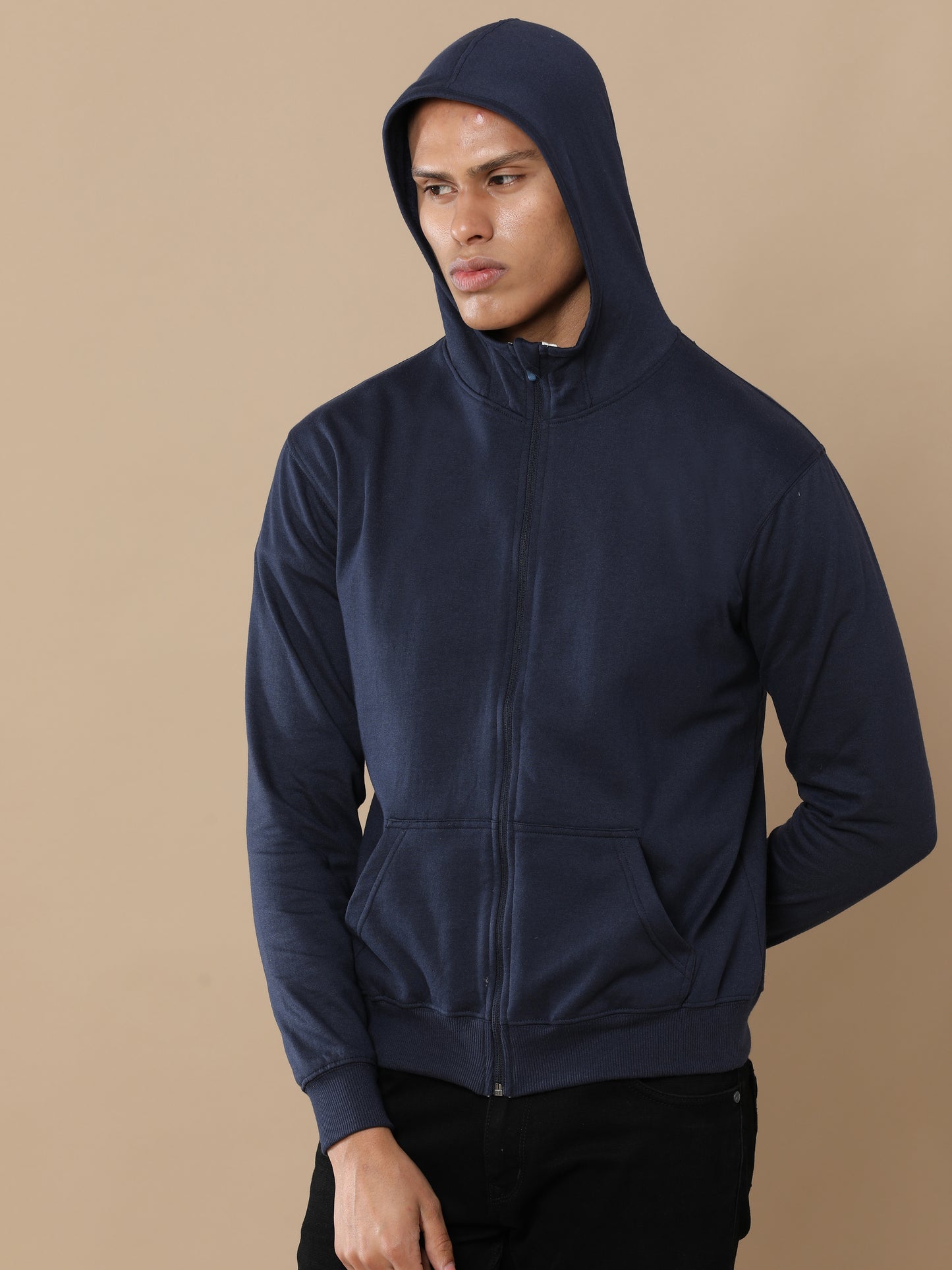 Midnight Navy - 2-in-1 zipper