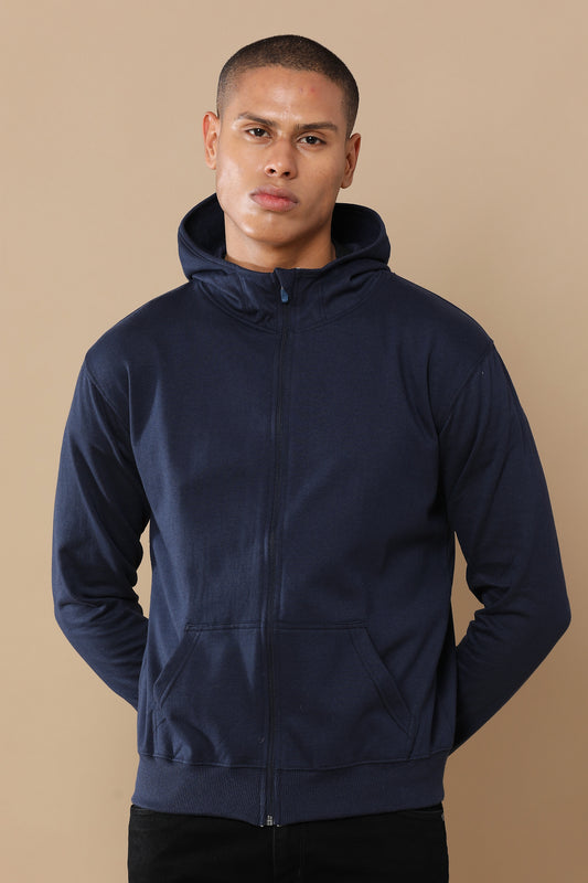 Midnight Navy - 2-in-1 zipper