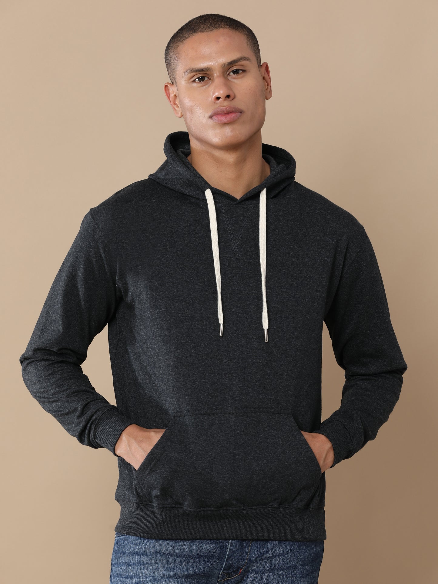 Charcoal Melange - Classic Hoodies