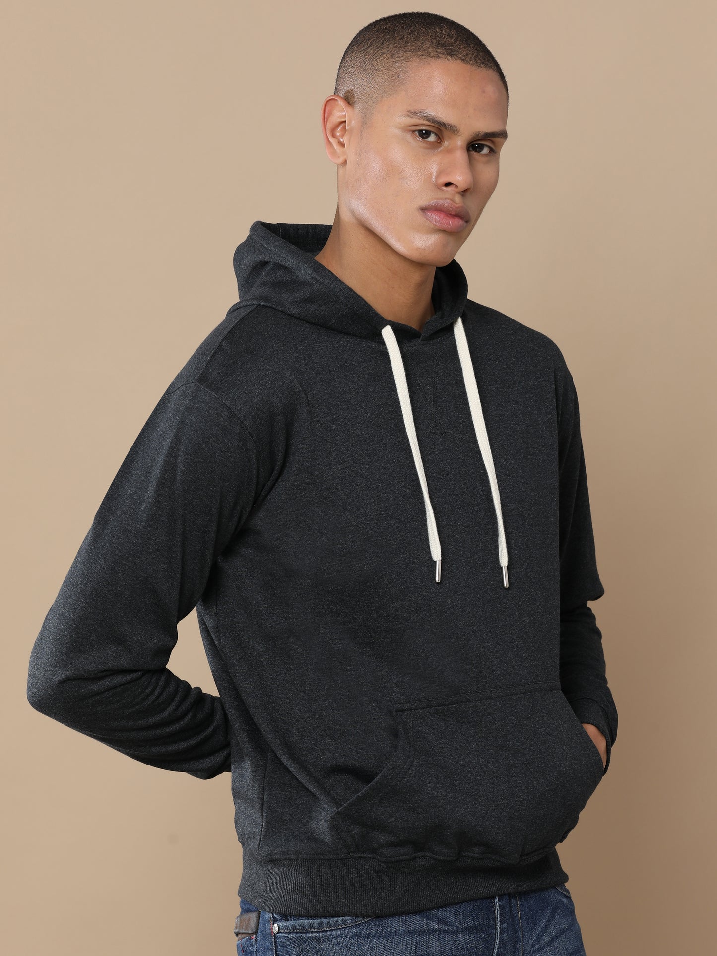 Charcoal Melange - Classic Hoodies