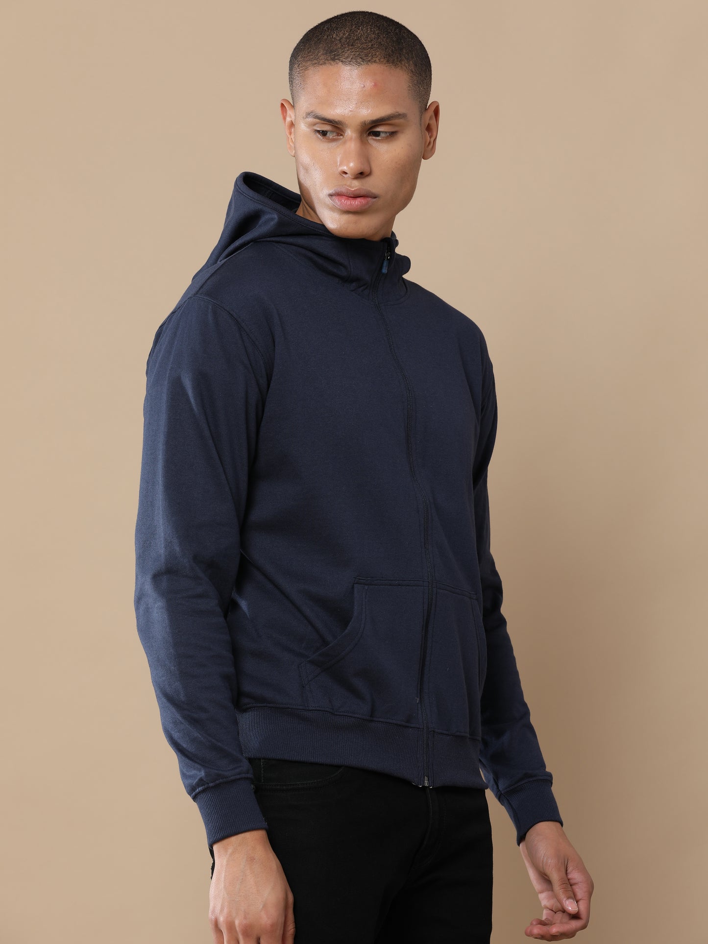 Midnight Navy - 2-in-1 zipper